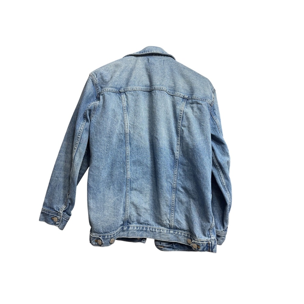Madewell Women's The Oversized Trucker Jean Jacket in Bankfield Wash Size Small - Picture 4 of 10